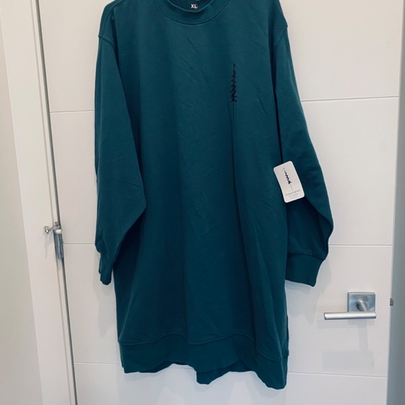 X Large Art Shed Sweat Dress NWT - Picture 2 of 3